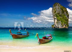 Fototapeta pltno 240 x 174, 44008271 - Tropical beach, Andaman Sea, Thailand - Tropick ple, Andamansk moe, Thajsko
