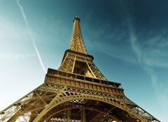 Samolepka flie 100 x 73, 44011733 - Eiffel Tower, Paris, France - Eiffelova v, Pa, Francie