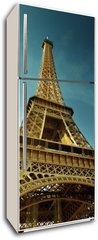 Samolepka na lednici flie 80 x 200  Eiffel Tower, Paris, France, 80 x 200 cm