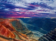 Fototapeta100 x 73  Super Pit Kalgoorlie Western Australia, 100 x 73 cm