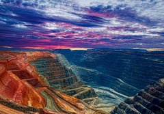 Fototapeta papr 184 x 128, 44044757 - Super Pit Kalgoorlie Western Australia - Super Pit Kalgoorlie Zpadn Austrlie
