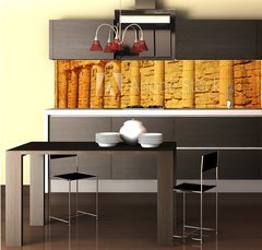 Fototapeta do kuchyn flie 260 x 60  Il porticato dorico del Ginnasio greco di Cirene  Libia, 260 x 60 cm