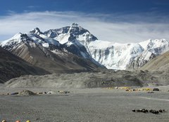 Fototapeta papr 160 x 116, 44073092 - Mount Everest- Base Camp I (Tibetian side)