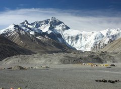 Fototapeta pltno 330 x 244, 44073092 - Mount Everest- Base Camp I (Tibetian side)