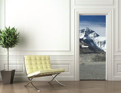 Samolepka na dvee flie 90 x 220  Mount Everest Base Camp I (Tibetian side), 90 x 220 cm