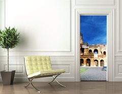 Samolepka na dvee flie 90 x 220, 44176129 - Colosseum in Rome, Italy