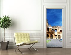 Samolepka na dvee flie 90 x 220  Colosseum in Rome, Italy, 90 x 220 cm