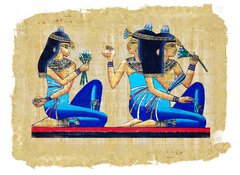 Samolepka flie 100 x 73  egyptian papyus, 100 x 73 cm