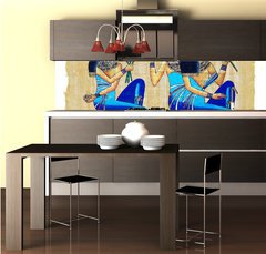 Fototapeta do kuchyně fólie 260 x 60, 44178020 - egyptian papyus - egyptský papyus