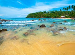 Samolepka flie 270 x 200  Tropical beach, 270 x 200 cm