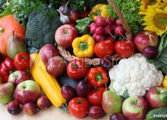 Samolepka flie 200 x 144, 44492471 - Vegetable stall