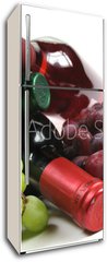 Samolepka na lednici flie 80 x 200, 4460273 - bottles of wine with grapes