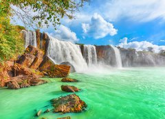 Fototapeta pltno 240 x 174, 44671332 - Dry Nur waterfall - Such Nur vodopd