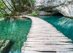 Fototapeta papr 160 x 116, 44743153 - Ponte di Plitvice