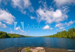Fototapeta184 x 128  Blue and White in Canoe Country, 184 x 128 cm