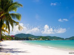 Fototapeta330 x 244  vacation on a seashore of perfect tropical island, 330 x 244 cm