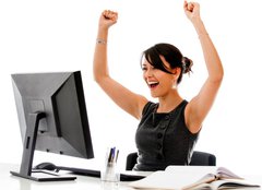 Fototapeta pltno 160 x 116, 45037171 - Successful business woman