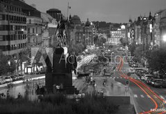 Fototapeta pltno 174 x 120, 45205966 - The Wenceslas Square, Prague