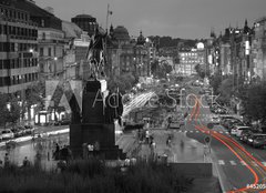 Fototapeta papr 254 x 184, 45205966 - The Wenceslas Square, Prague