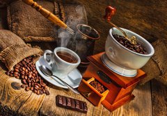 Fototapeta papr 184 x 128, 45568807 - grinder and other accessories for the coffee