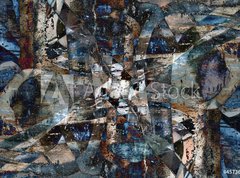 Samolepka flie 270 x 200  Close up grunge graffiti background, 270 x 200 cm
