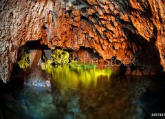 Samolepka flie 200 x 144  Cenote, underwater cave, Yucatan, 200 x 144 cm
