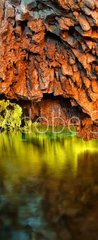 Samolepka na dvee flie 90 x 220, 45743759 - Cenote, underwater cave, Yucatan