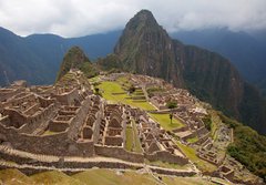 Fototapeta184 x 128  Views around Machu Picchu Inca ruins , 184 x 128 cm