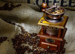 Fototapeta vliesov 100 x 73, 45893761 - coffee mill - kvov mlnek