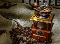 Fototapeta pltno 330 x 244, 45893761 - coffee mill