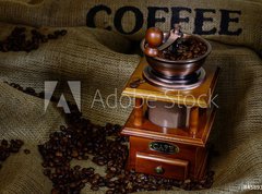 Fototapeta vliesov 270 x 200, 45893910 - coffee mill - kvov mlnek