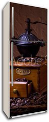 Samolepka na lednici flie 80 x 200, 46028191 - Coffee Grinder - Mlnek na kvu