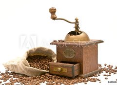 Fototapeta254 x 184  Kaffee mahlen, 254 x 184 cm