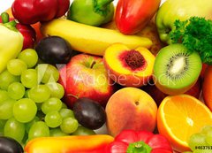 Samolepka flie 200 x 144, 46376140 - fruits and vegetables - ovoce a zelenina
