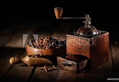 Samolepka flie 145 x 100  antico macinino da caff, 145 x 100 cm