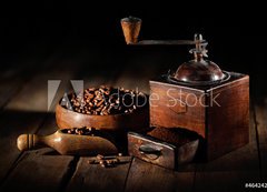 Samolepka flie 200 x 144  antico macinino da caff, 200 x 144 cm
