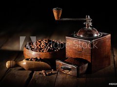 Samolepka flie 270 x 200, 46424263 - antico macinino da caff