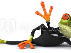 Samolepka flie 270 x 200, 46492508 - Fun frog