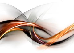 Fototapeta papr 254 x 184, 46665900 - Elegant gold fractal waves
