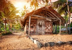 Fototapeta papr 184 x 128, 46715842 - Tropical village - Tropick vesnice