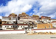 Fototapeta pltno 174 x 120, 46843501 - Ganden Sumtseling Monastery in Shangrila, Yunnan, China.