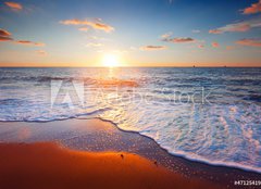 Fototapeta pltno 160 x 116, 47125419 - sunset and sea