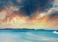 Fototapeta360 x 266  Wonderful colors of Whitsunday Islands on winter season, Austral, 360 x 266 cm