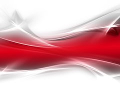 Fototapeta papr 160 x 116, 47304678 - Abstract shine red fractal waves