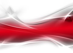 Fototapeta vliesov 200 x 144, 47304678 - Abstract shine red fractal waves