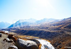 Fototapeta184 x 128  Landscape, kora around of the mount Kailas, 184 x 128 cm