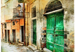 Fototapeta papr 184 x 128, 47703584 - pictorial old streets of Italy