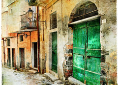 Fototapeta pltno 240 x 174, 47703584 - pictorial old streets of Italy
