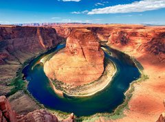 Samolepka flie 270 x 200  panoramic view of Horseshoe Bend, 270 x 200 cm