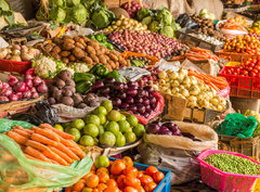 Fototapeta papr 360 x 266, 48482182 - Fruit and Vegetable Market - Ovocn a zeleninov trh